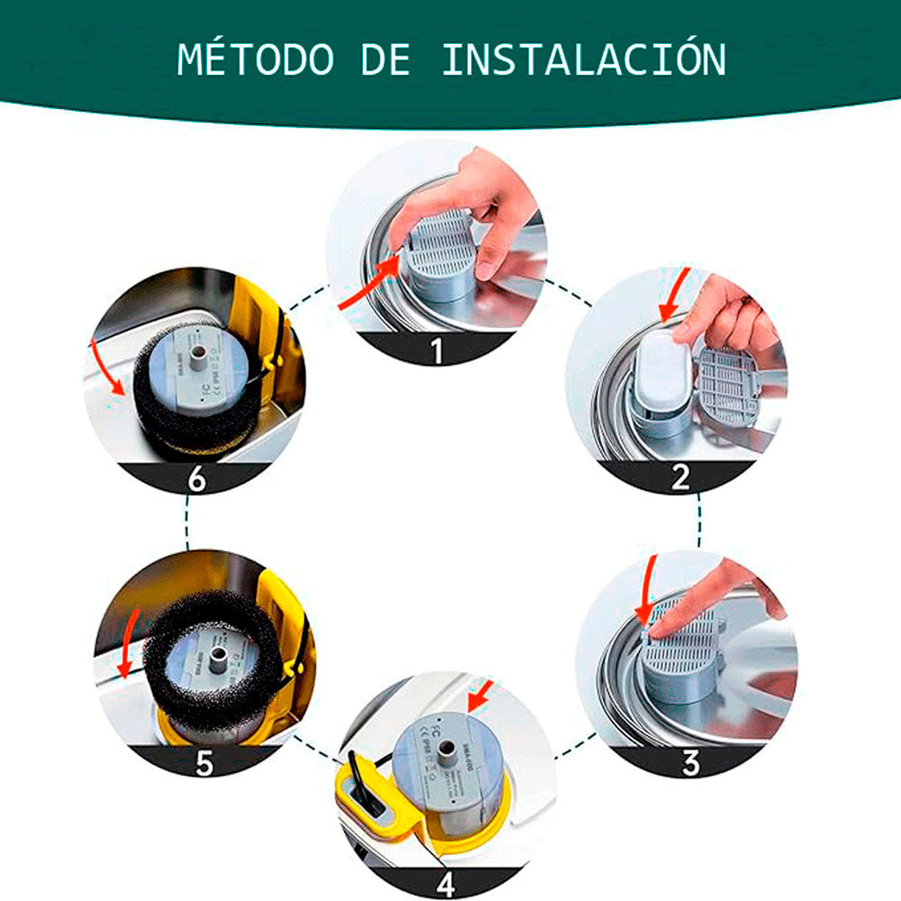 Caja de Filtros para Fuente de Agua