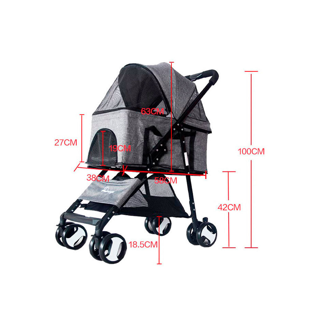 Coche 3 en 1 Plegable