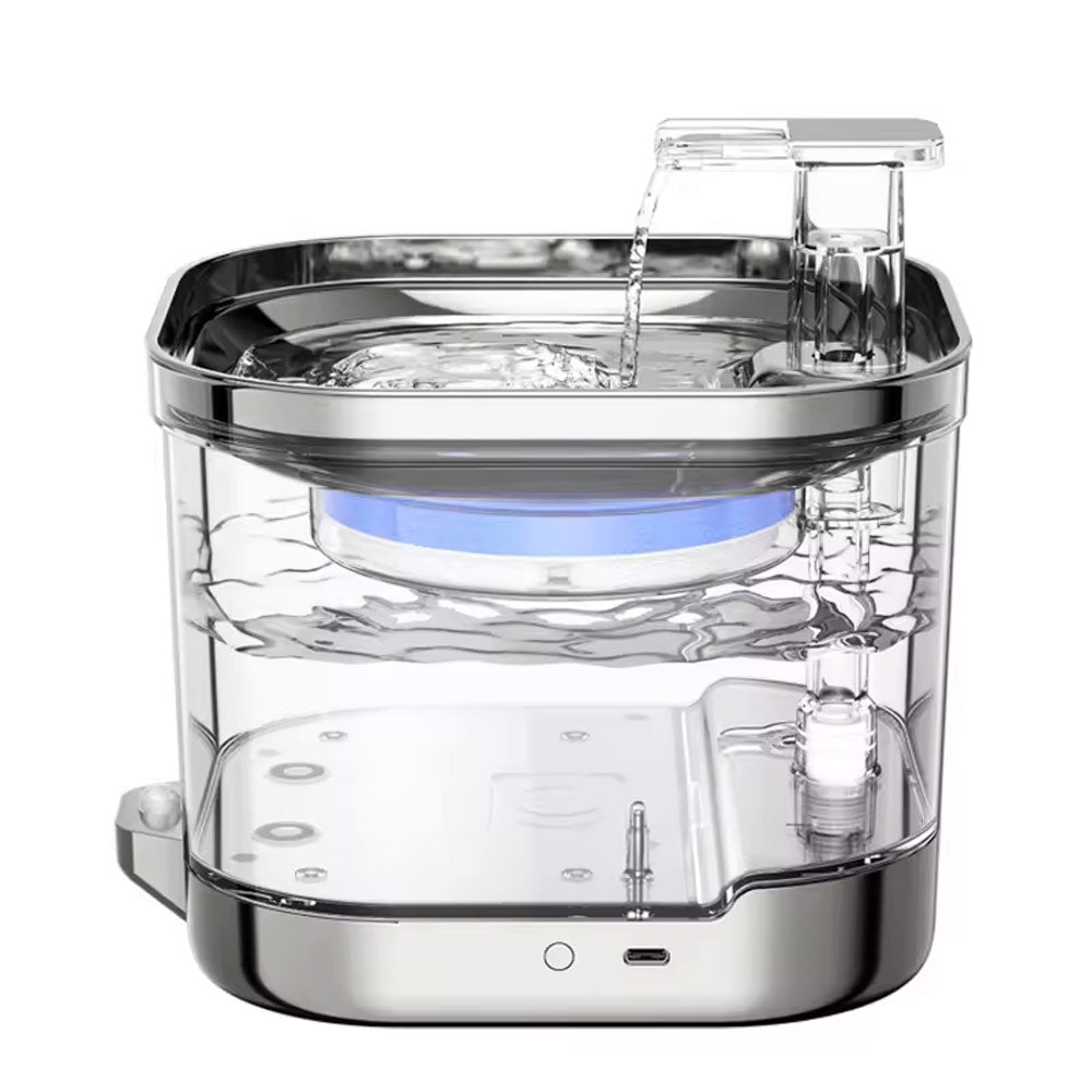 Fuente de Agua Inalámbrica con Sensor de Movimiento