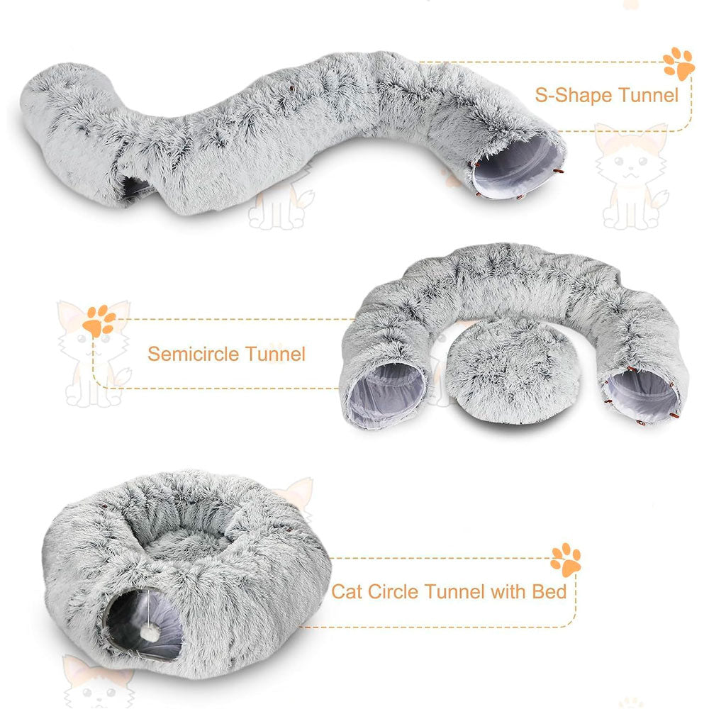Cama Túnel de Felpa